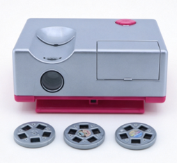 #296 【 Movie Projector with 3 Film Reels】 Main image