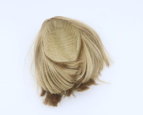 Light Blonde Straight Bob Wig For 18'' Fashion Girl Doll | Synthetic Doll Replacement Hair Accessory