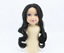 Black Long Loose Wavy Wig For 18'' Fashion Girl Doll | Synthetic Doll Replacement Hair Accessory