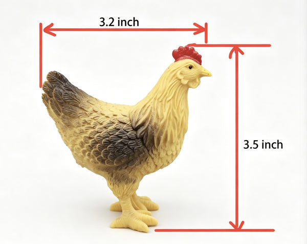 Chicken & goose & chick fits 18'' doll stable farm Coop Play Set
