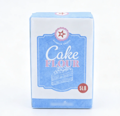 #22 【5LB Cake Flour Paper Box Baking Prop for 18'' Doll Kitchen Bakery 】 Main image