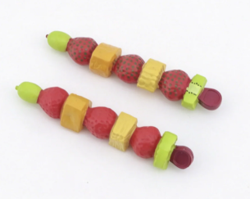 #244 【2pcs Fruit Kabobs】 Main image