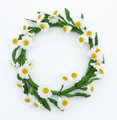 #128 【Daisy Flower Crown Headband （no ribbon）】 Main image