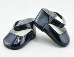 #129 【Black Single Strap Mary Jane Flat Shoes】 Main image