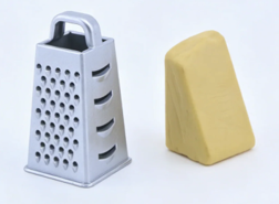 #49 【Cheese Grater & Cheese Block】 Main image