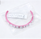 #374 【A red satin headband】 Main image