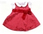 #96 Red Berry Brocade Holiday Christmas Party Dress