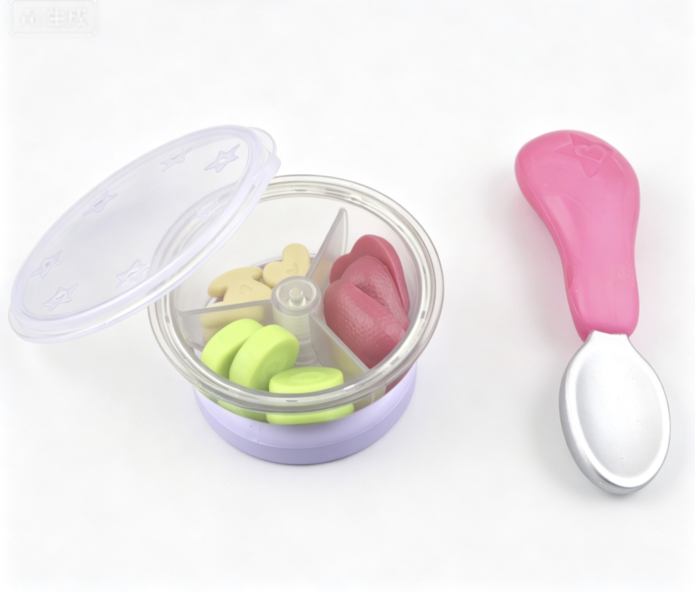 【Bitty's Snack Cup & Spoon set for 15'' doll】 Main image
