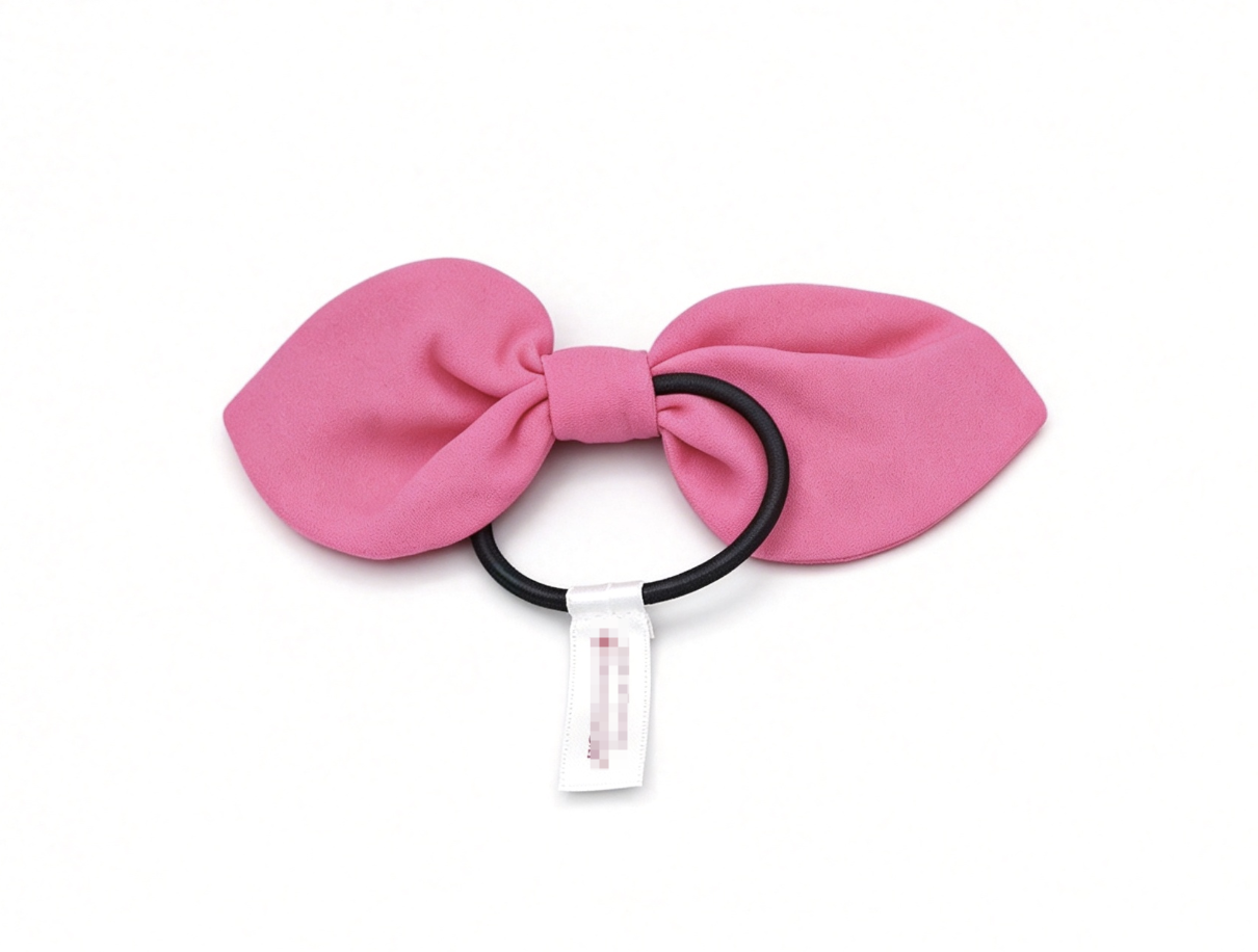 【Pink Bow Hair Tie FOR 18'' DOLL Hair Accessories Set】 Main image