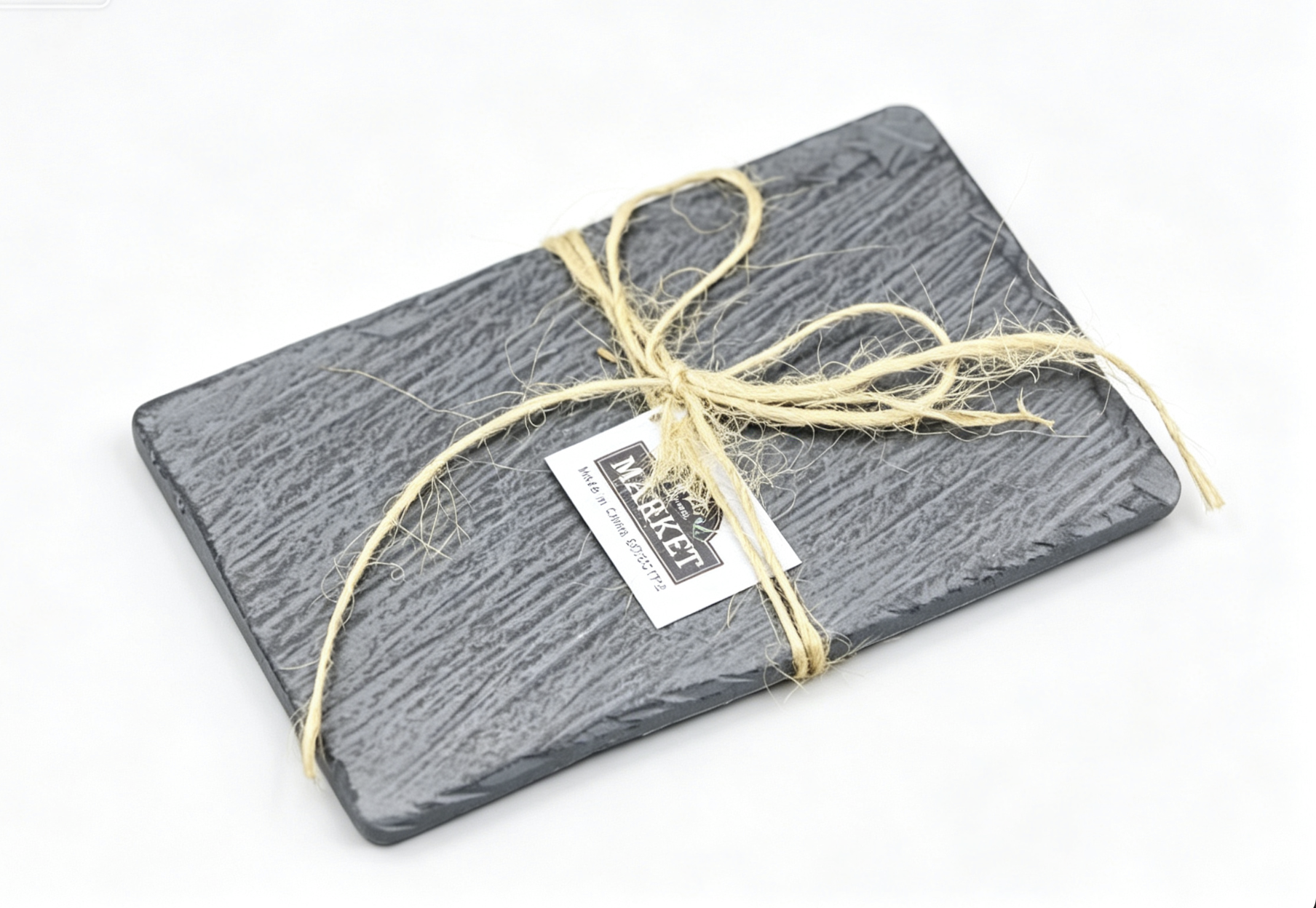 【A slate cheese cutting board City Market Goodies for 18" doll food】 Main image