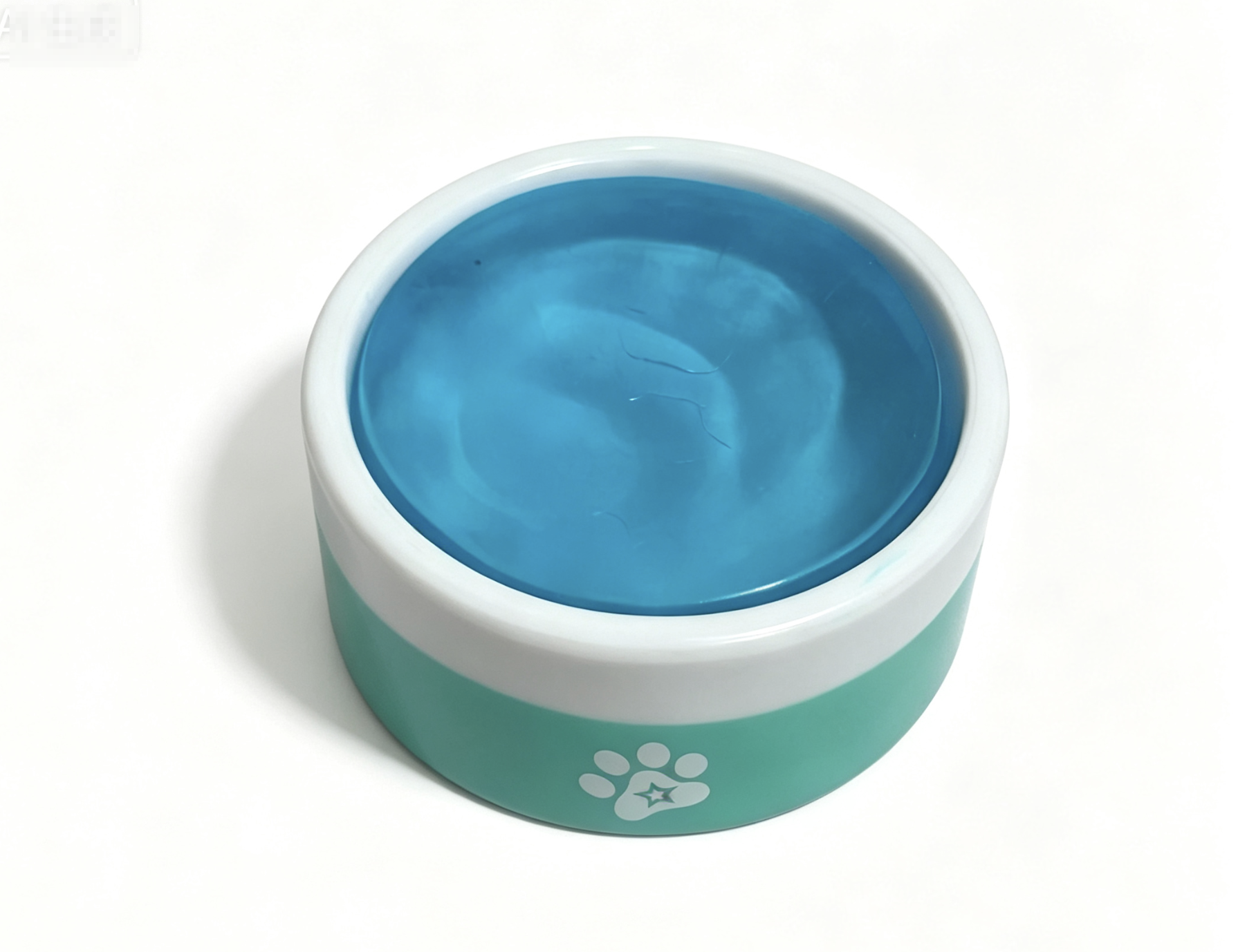 【Cat dog food water & bowl for 18" doll blue pet boutique】 Main image