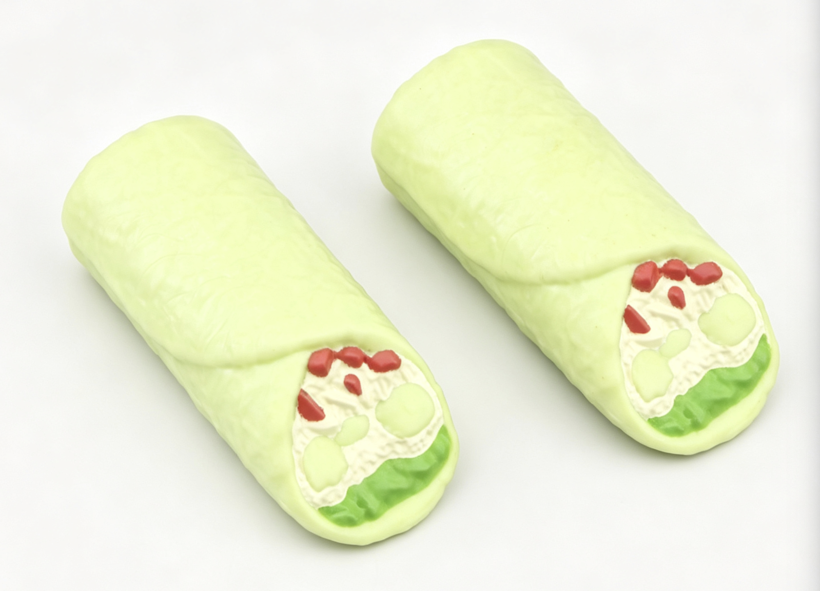 【2 sandwich wraps for 18'' doll Summertime Treats】 Main image