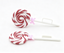 【 2pcs christmas lollipop for 18" doll candy】
