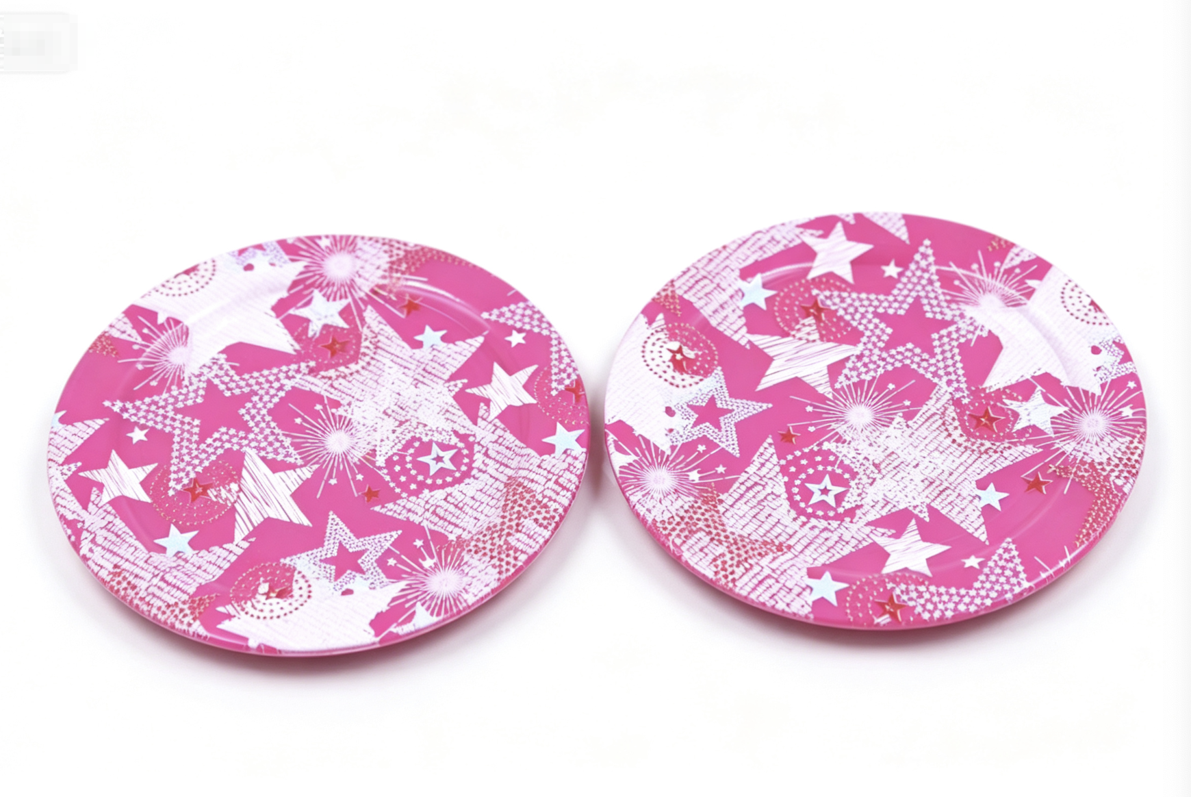 【2pcs dessert plate from Birthday Party Favor for 18'' doll food】 Main image