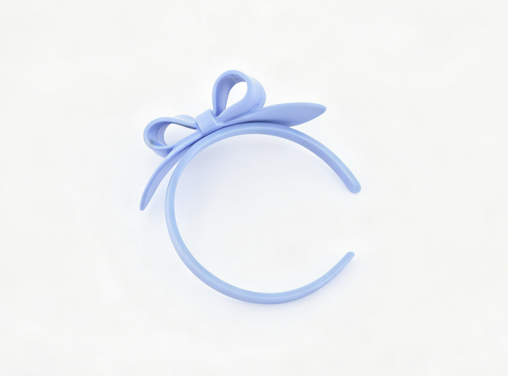 【 Light Blue Bow Headband for 14.5'' Doll】