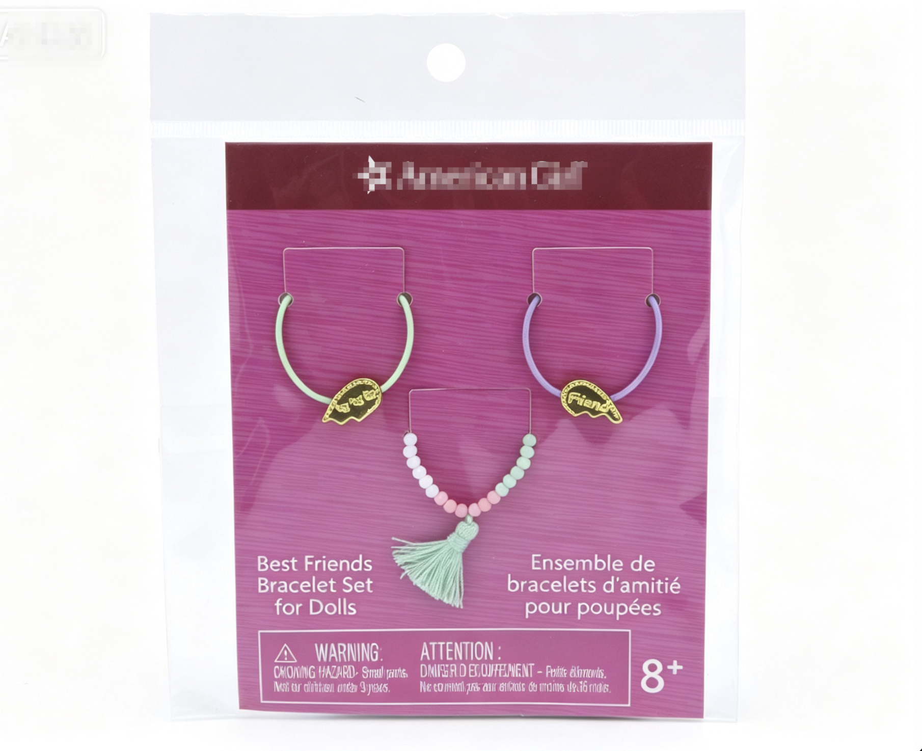 【Best Friends Bracelet Set 3 for 18" Doll】 Secondary image