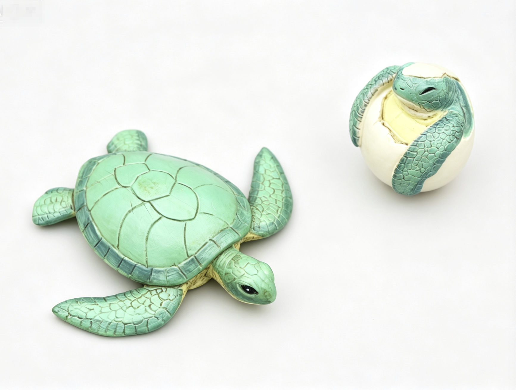 【 SEA TURTLE & egg Set for 18'' doll beach】 Main image