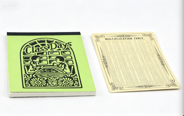 【green writing tablet & Chart for 18'' doll School Bag】