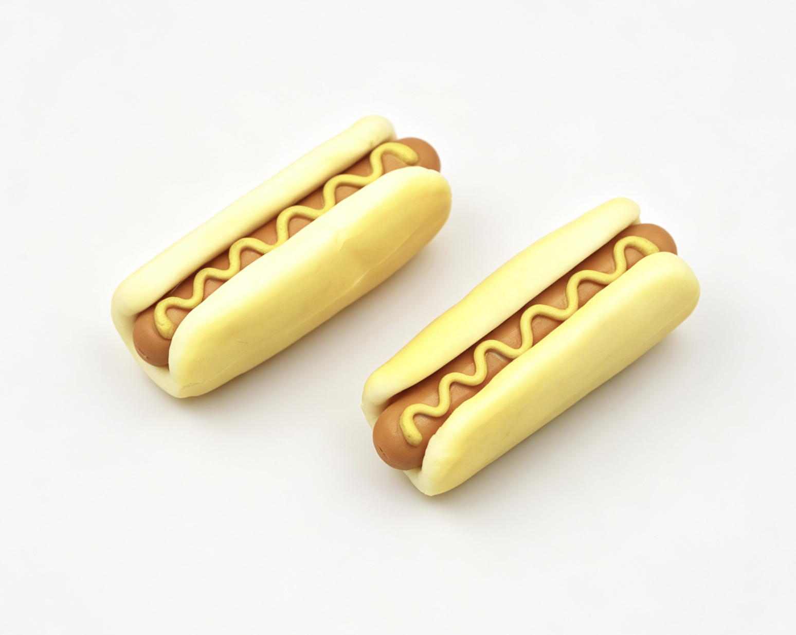 （Third-Party Accessory）【 2pcs hotdog cheese food for 18'' doll snack hot dog】 Main image