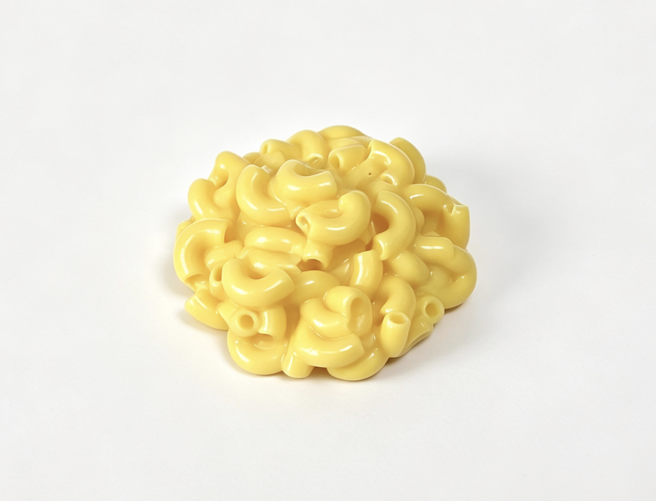 【Macaroni cheese cluster for 18'' doll food dinner】 Main image