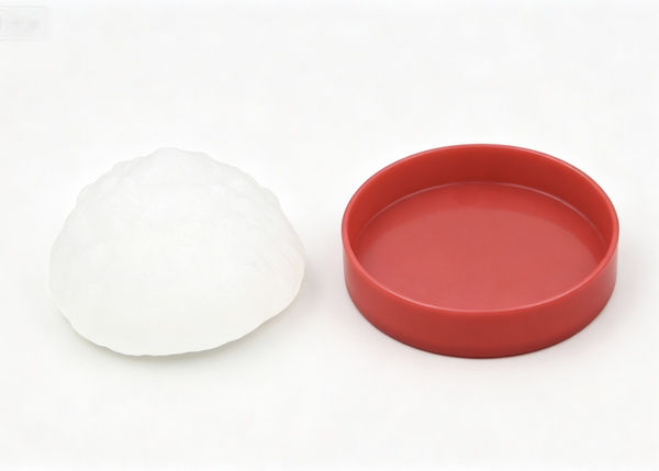 【A set of tray with shave ice from shop for 18'' doll】