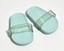 【 A pair of green slippers for 18'' doll shoes Hotel & Spa set】
