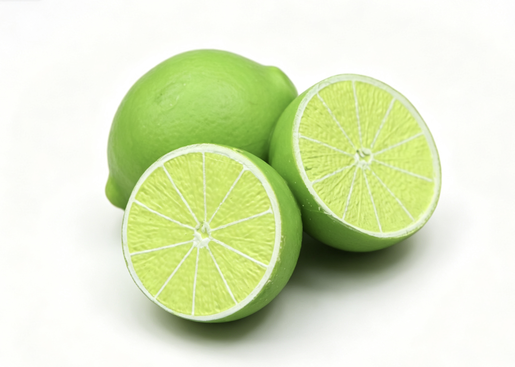 【Green lemon fruit cluster for 18'' doll Juice Bar fruit】 Main image
