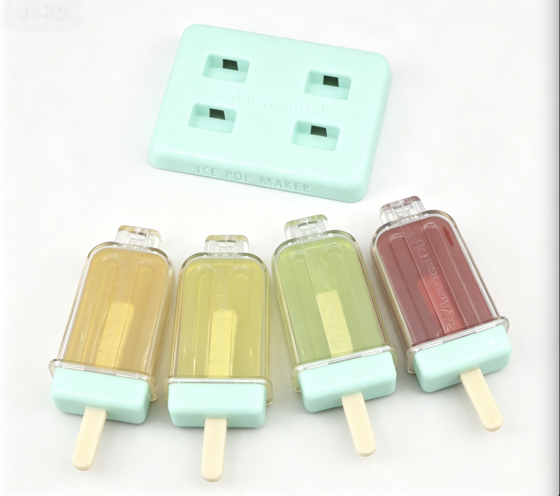 【 ICE POPS POPSICLES WITH MOLD for 18'' doll KITCHEN SET】 Main image