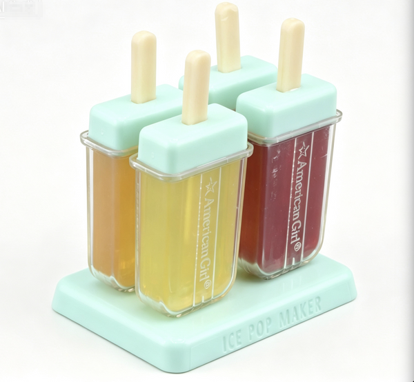 【 ICE POPS POPSICLES WITH MOLD for 18'' doll KITCHEN SET】