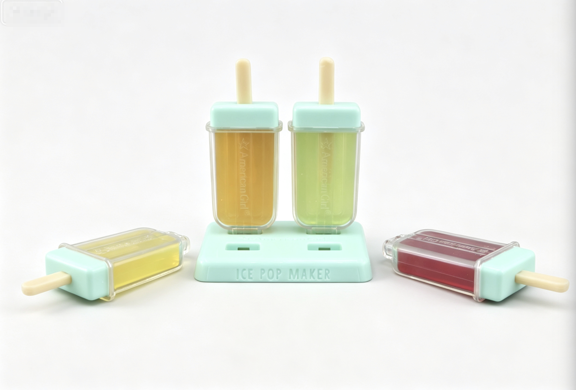 【 ICE POPS POPSICLES WITH MOLD for 18'' doll KITCHEN SET】 Secondary image