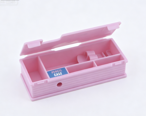 【A pink pencil box for 18'' doll Courtney's School Supplies】