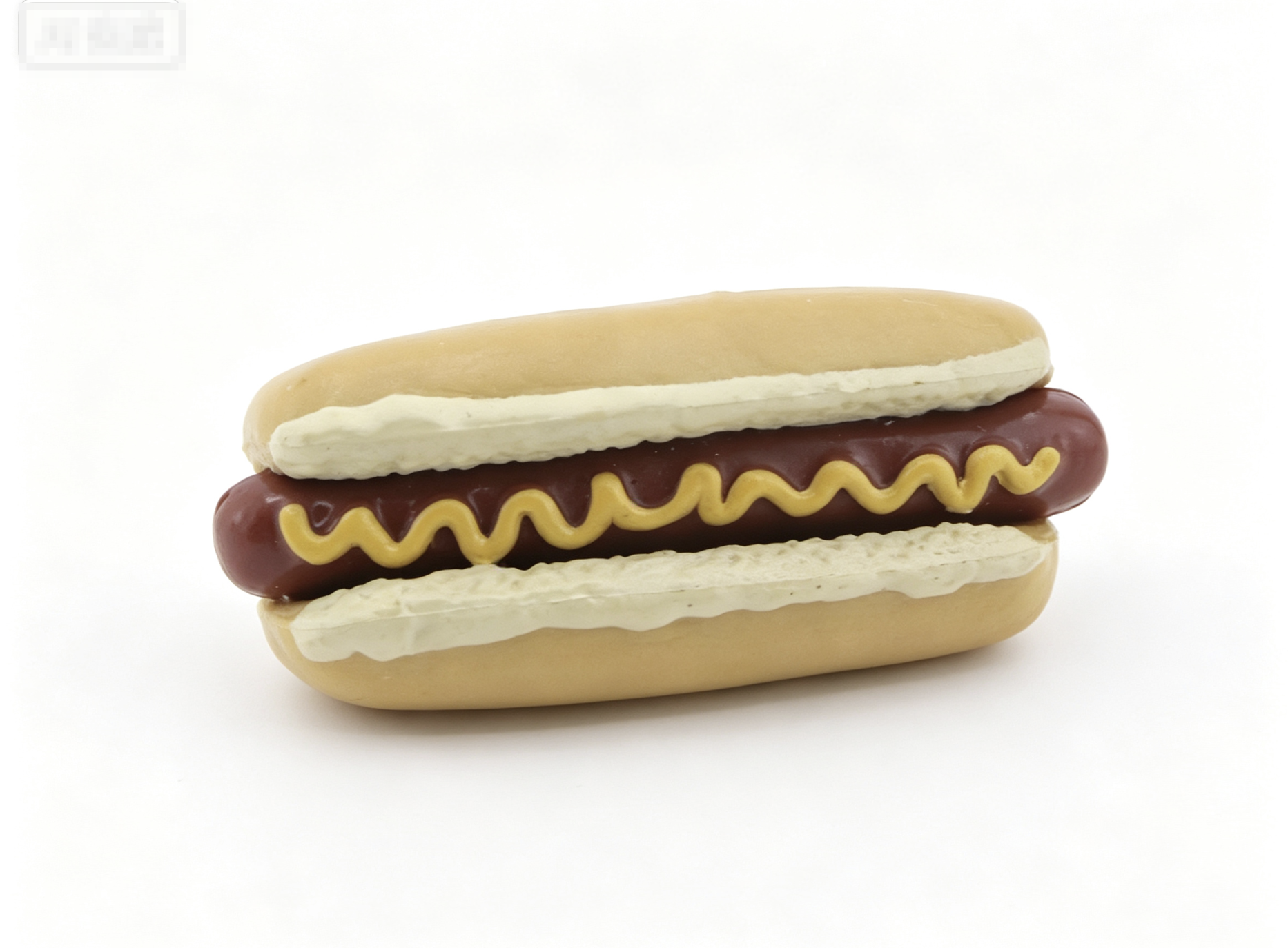 【Hot Dog Mustard & Bun for 18'' Doll Campus Snack Cart Seaside Diner】 Main image