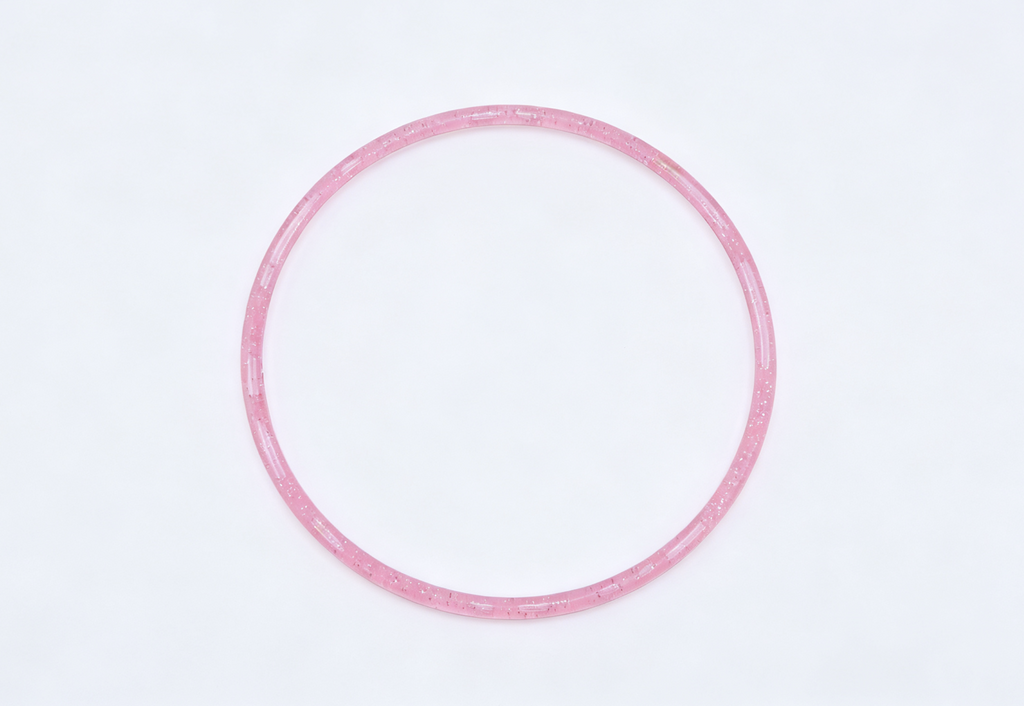 【 Pink Glitter Hula Hoop for 18'' doll】