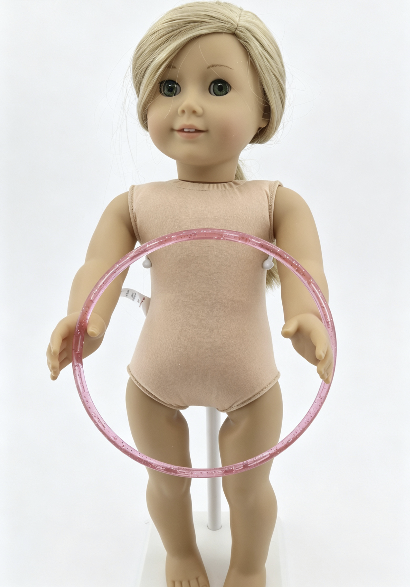 【 Pink Glitter Hula Hoop for 18'' doll】 Secondary image