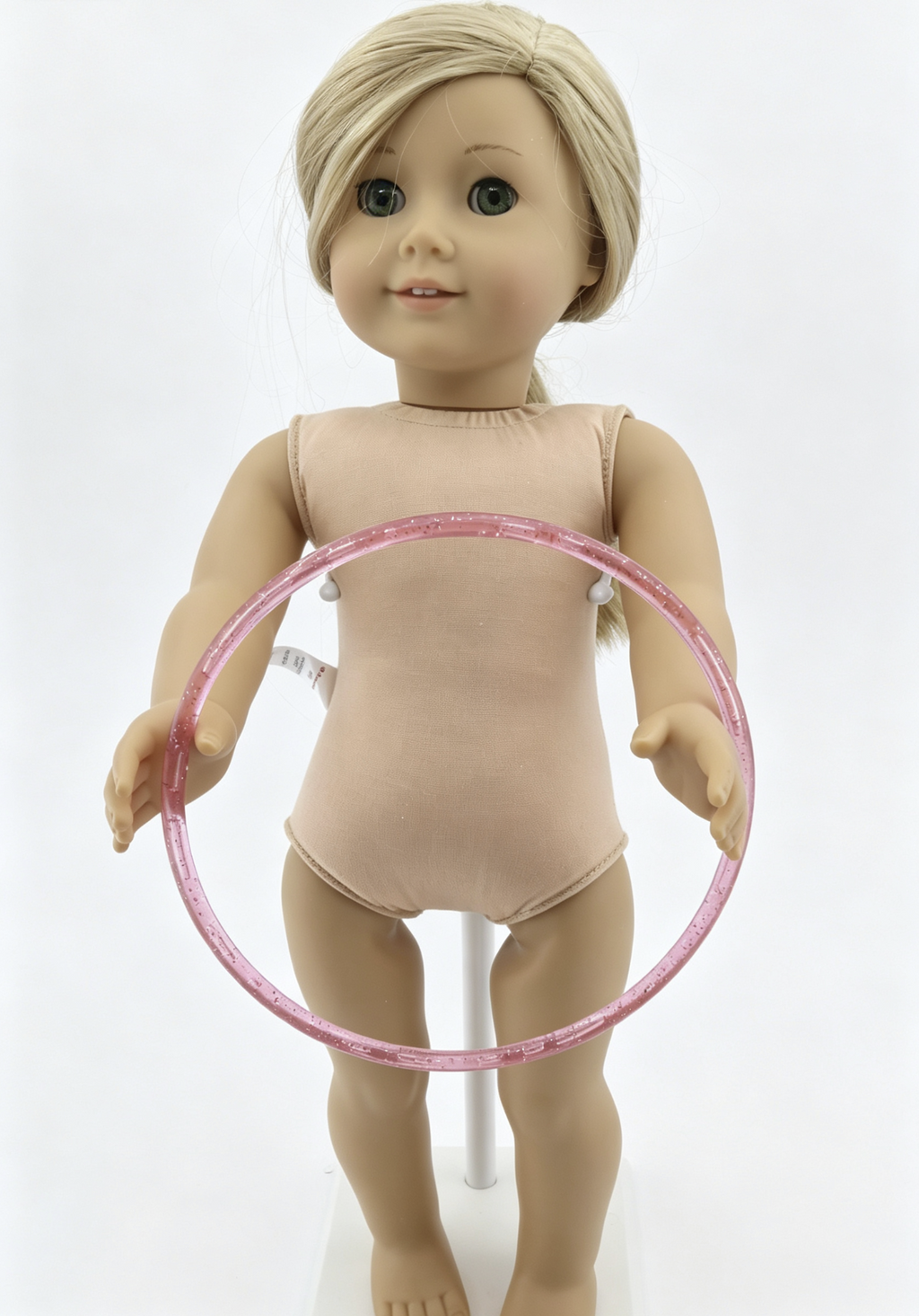 【 Pink Glitter Hula Hoop for 18'' doll】