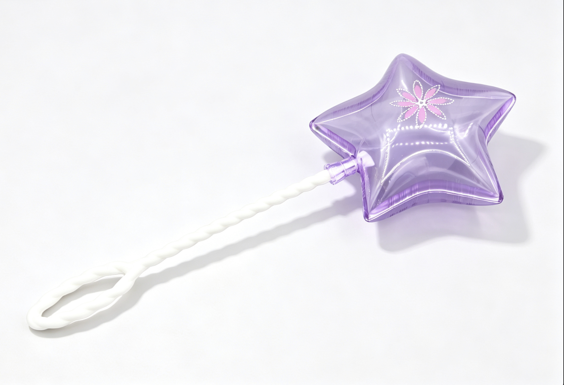 【Purple Clear Star Birthday Celebration Party BALLOON for 18" Doll 】 Secondary image