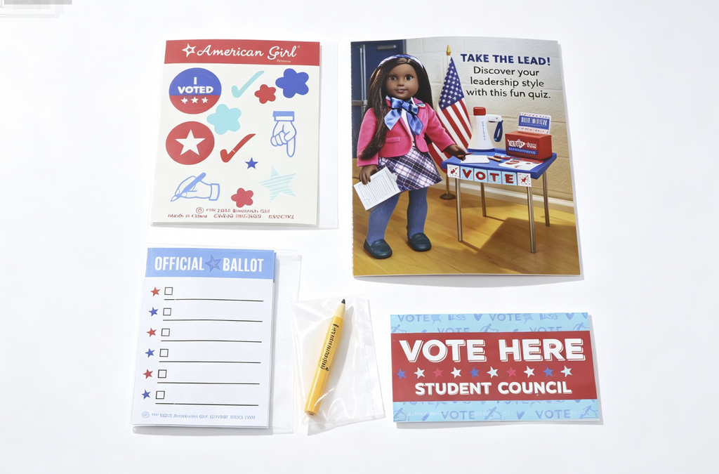 【Student Council Election Set Accessories for 18" Doll】