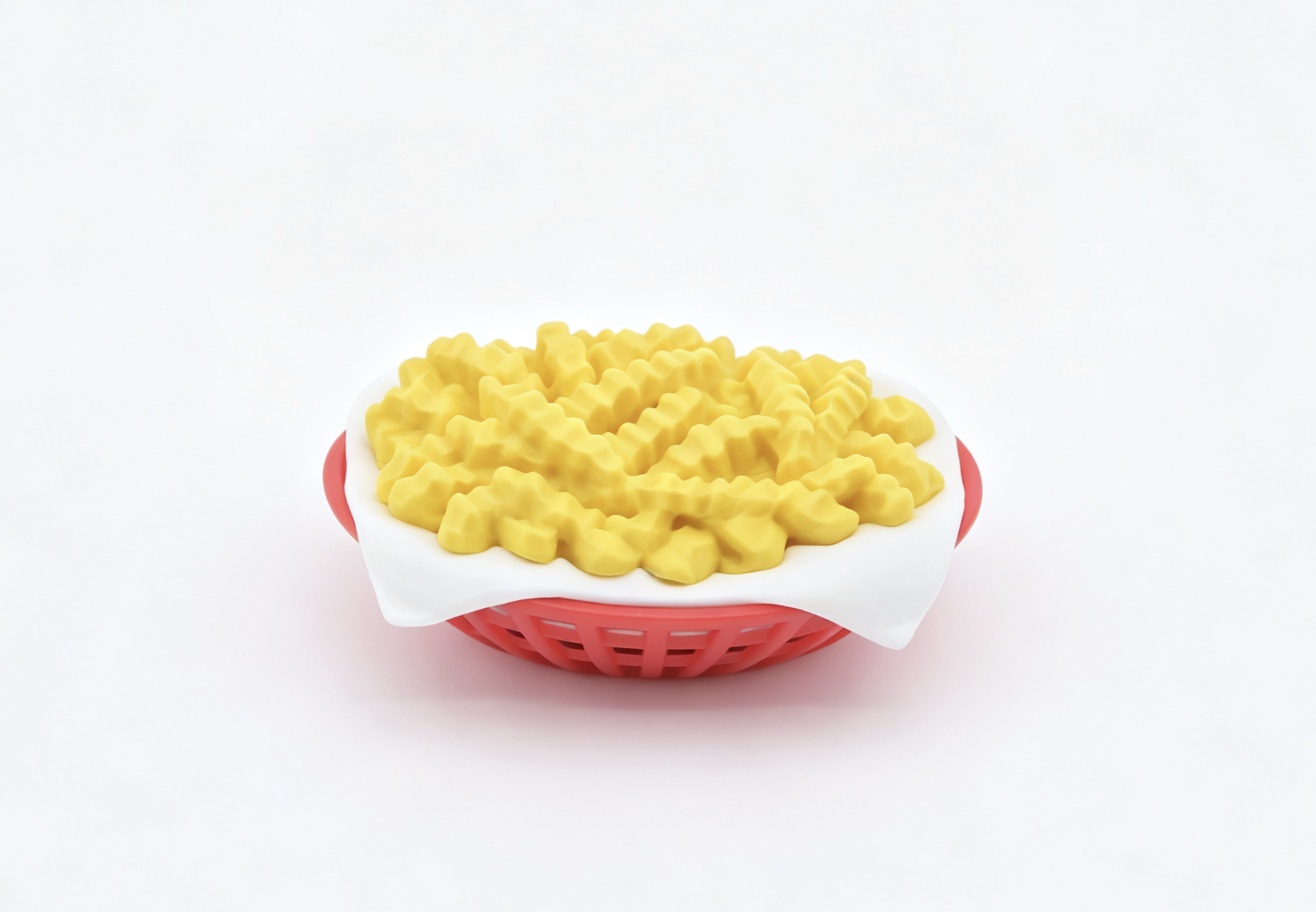 【Campus Snack Cart French Fries Basket for 18" Doll】 Main image