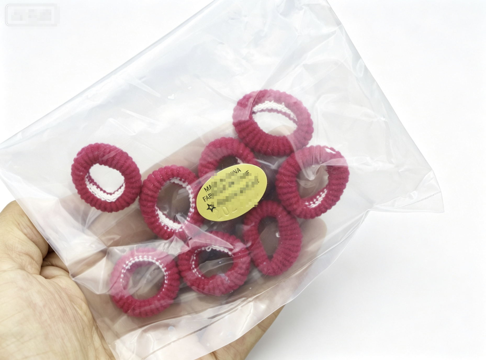 【8pcs fabric elastic hairband Dolled Up Salon for 18'' doll hair】 Main image