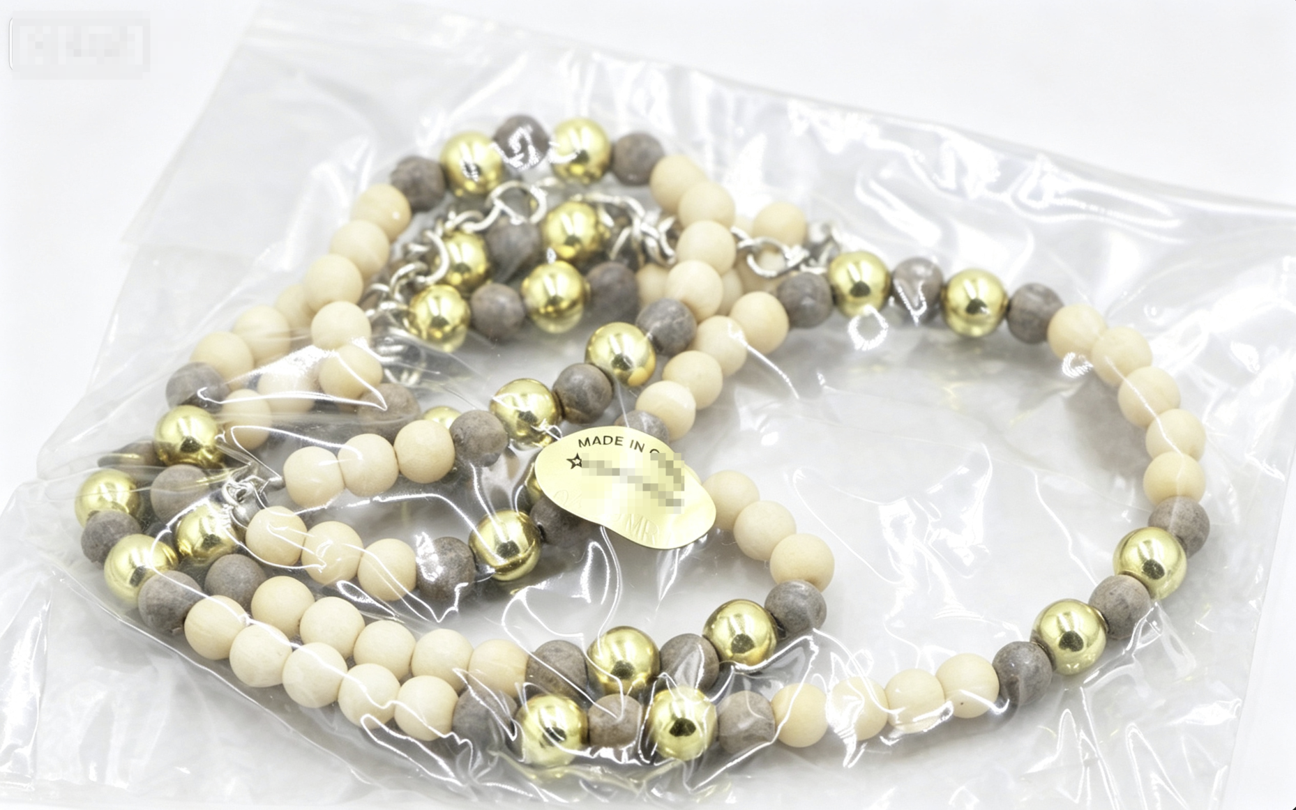 【Kaya's necklace for 18'' doll Pow-wow Dance Outfit】 Secondary image
