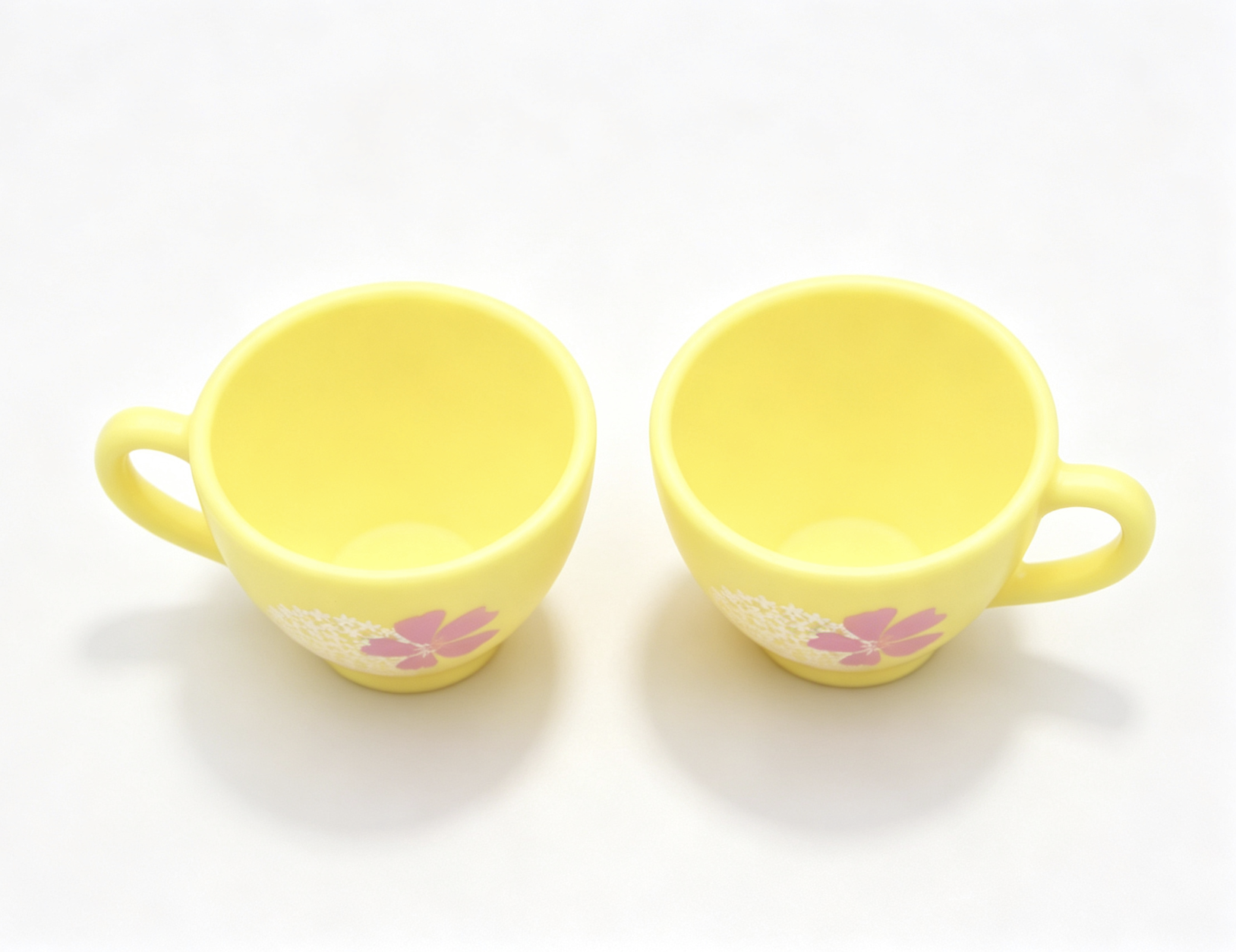 【2pcs yellow tea cup from WW GREENHOUSE for 14.5'' doll drinks】 Secondary image