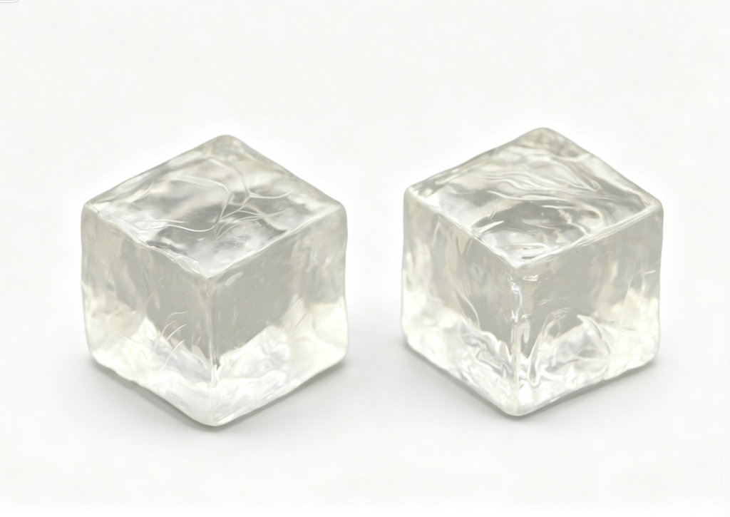 【2pcs Ice Cubes from Na nea’s Shaved Ice Shop for 18'' doll】