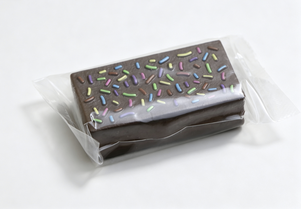 【A brownie sprinkles dessert pacman for 18'' doll food PAC-MAN】