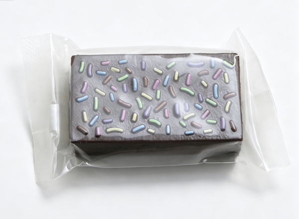 【A brownie sprinkles dessert pacman for 18'' doll food PAC-MAN】