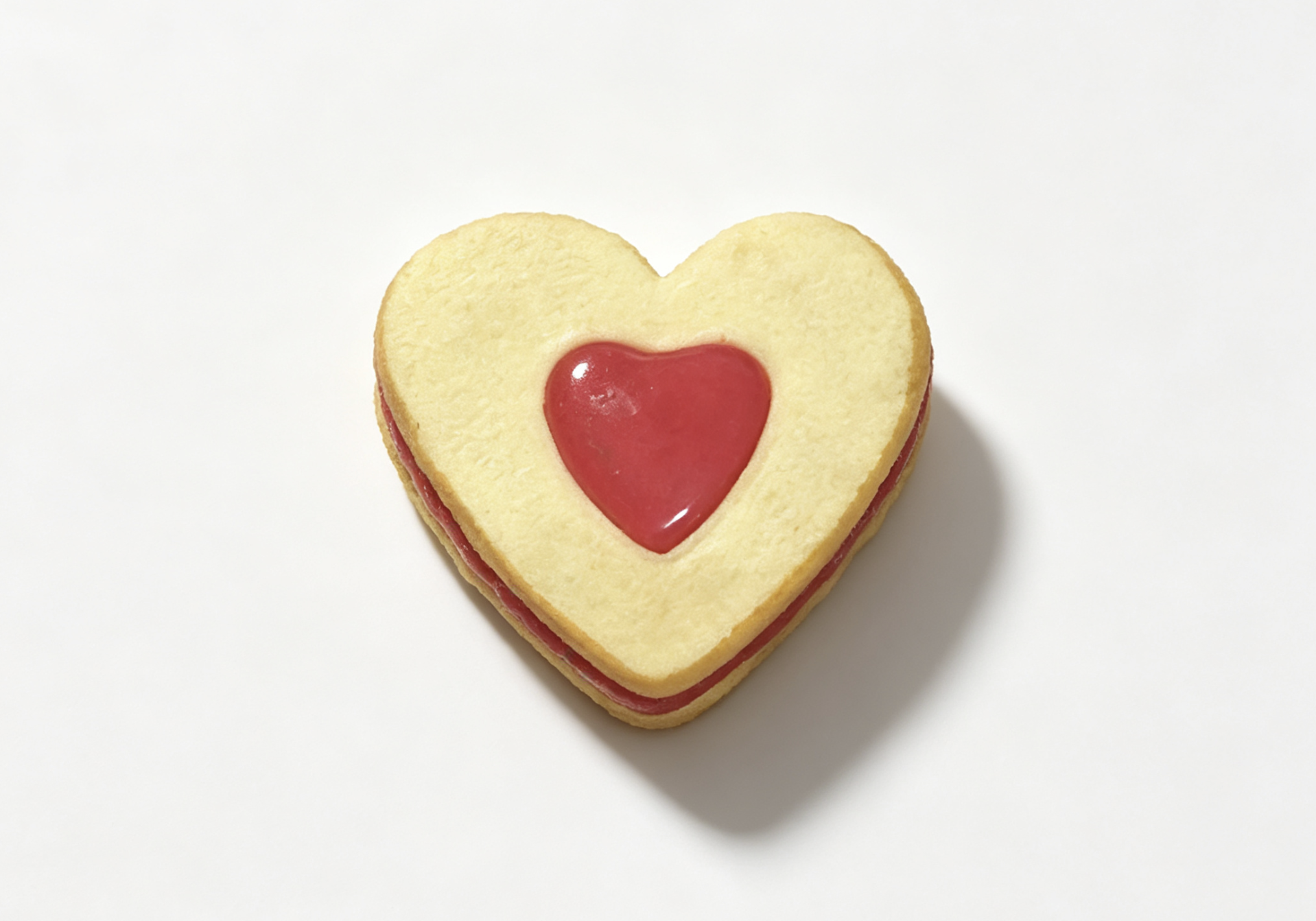 【Heart Sandwich Cookie for 18‘’ Doll】 Main image