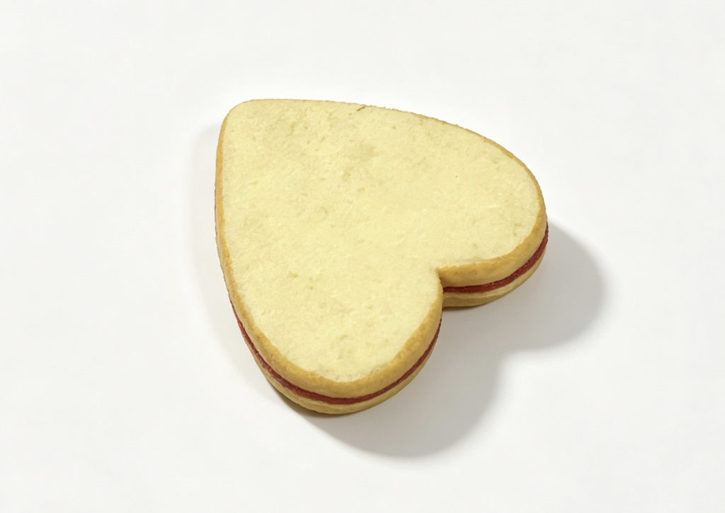 【Heart Sandwich Cookie for 18‘’ Doll】