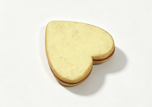 【Heart Sandwich Cookie for 18‘’ Doll】