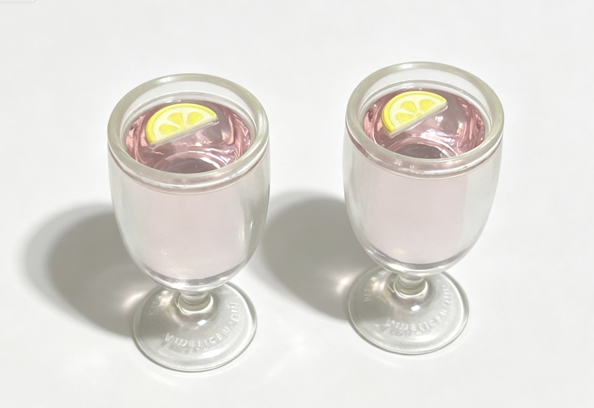 【2pcs Lemonade juice cup for 18" doll Party Treat Set】 Main image