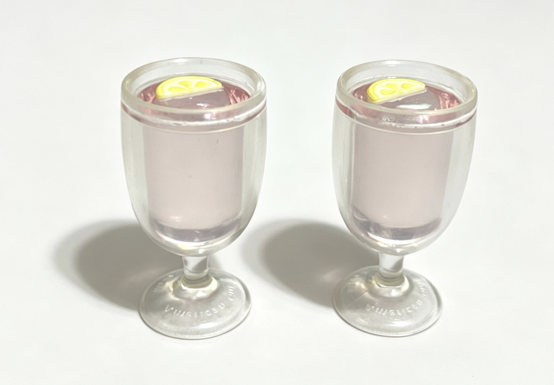 【2pcs Lemonade juice cup for 18" doll Party Treat Set】 Secondary image
