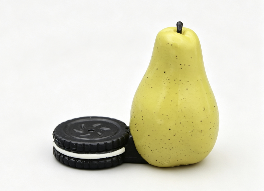 【 Pear & Cookie for 18'' doll Lunchbox Lunch Box】